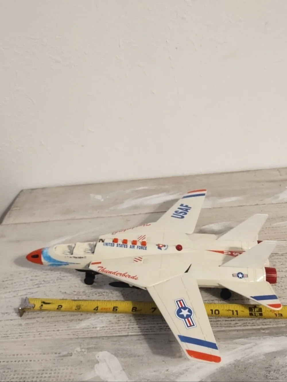 Original 1996 Thunderbirds Jet Plane VINTAGE Toy w/ Retractable Wings by Empire